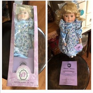 Vintage Classical Treasures Porcelain Doll